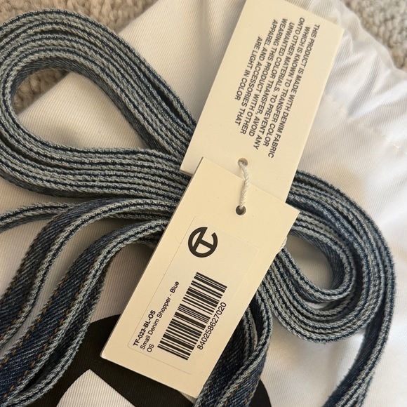 Telfar Denim Bag Small - Picture 3 of 5